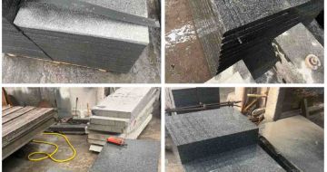 无锡 芝麻黑地铺石材