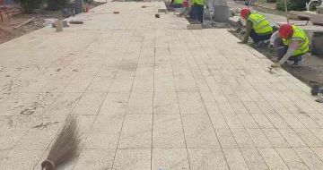 无锡黄金麻荔枝面地铺案例