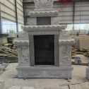 无锡 芝麻灰高档墓碑、土墓，一套也支持定做