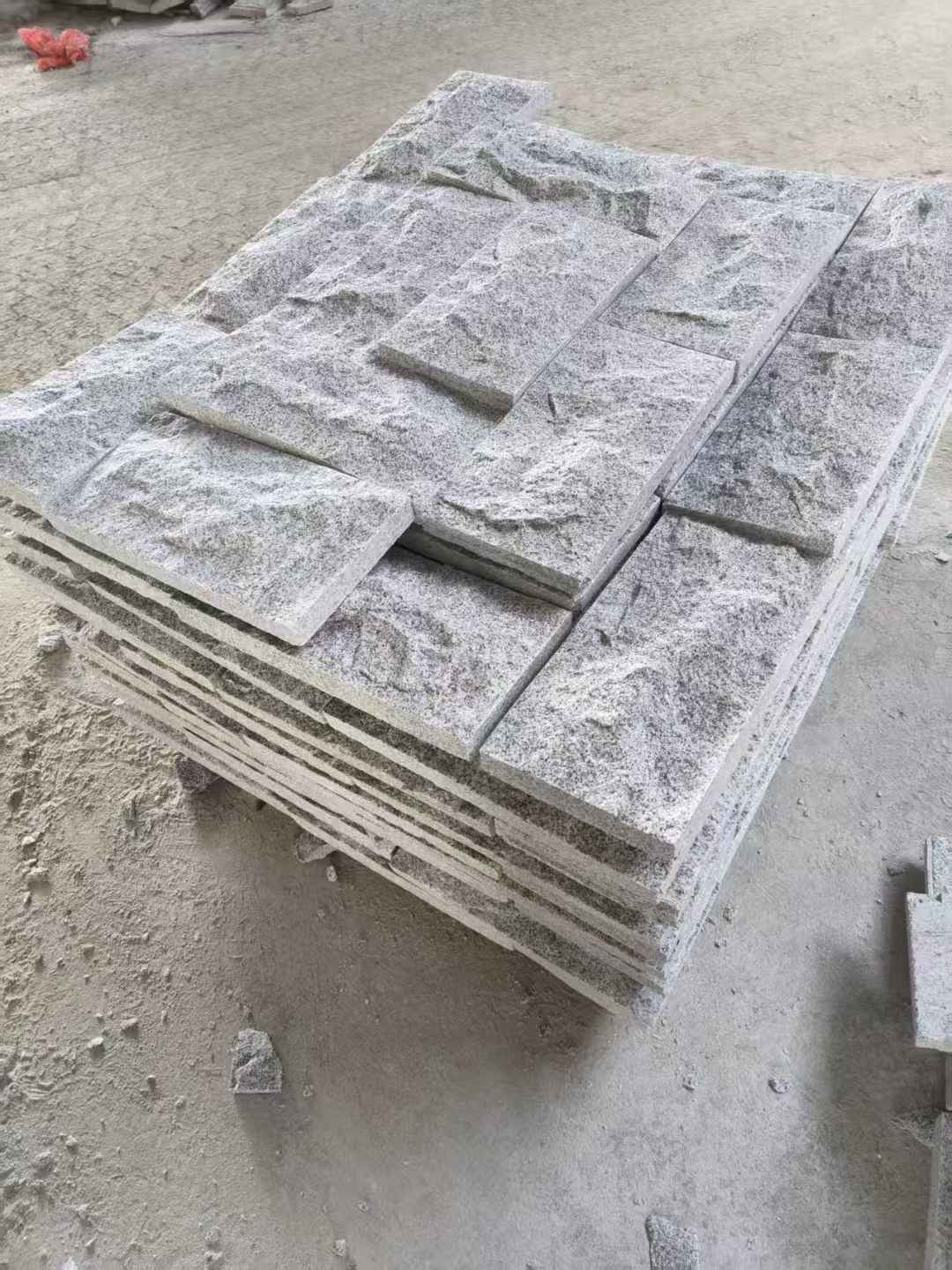 无锡 芝麻白蘑菇石、自然面