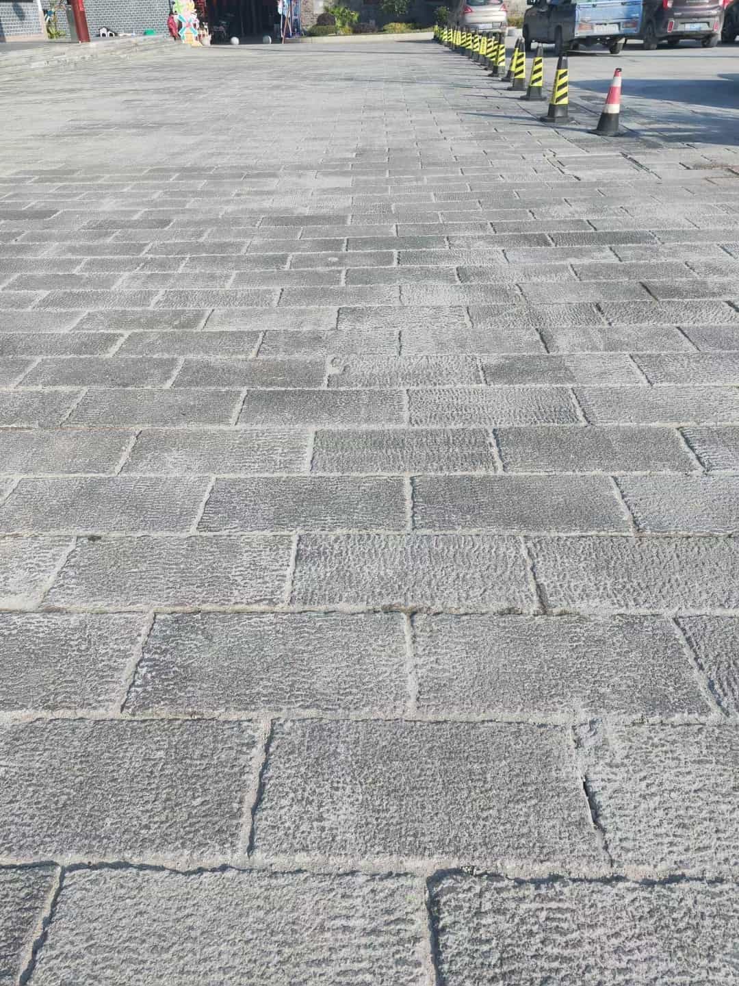 无锡仿古石铺装效果