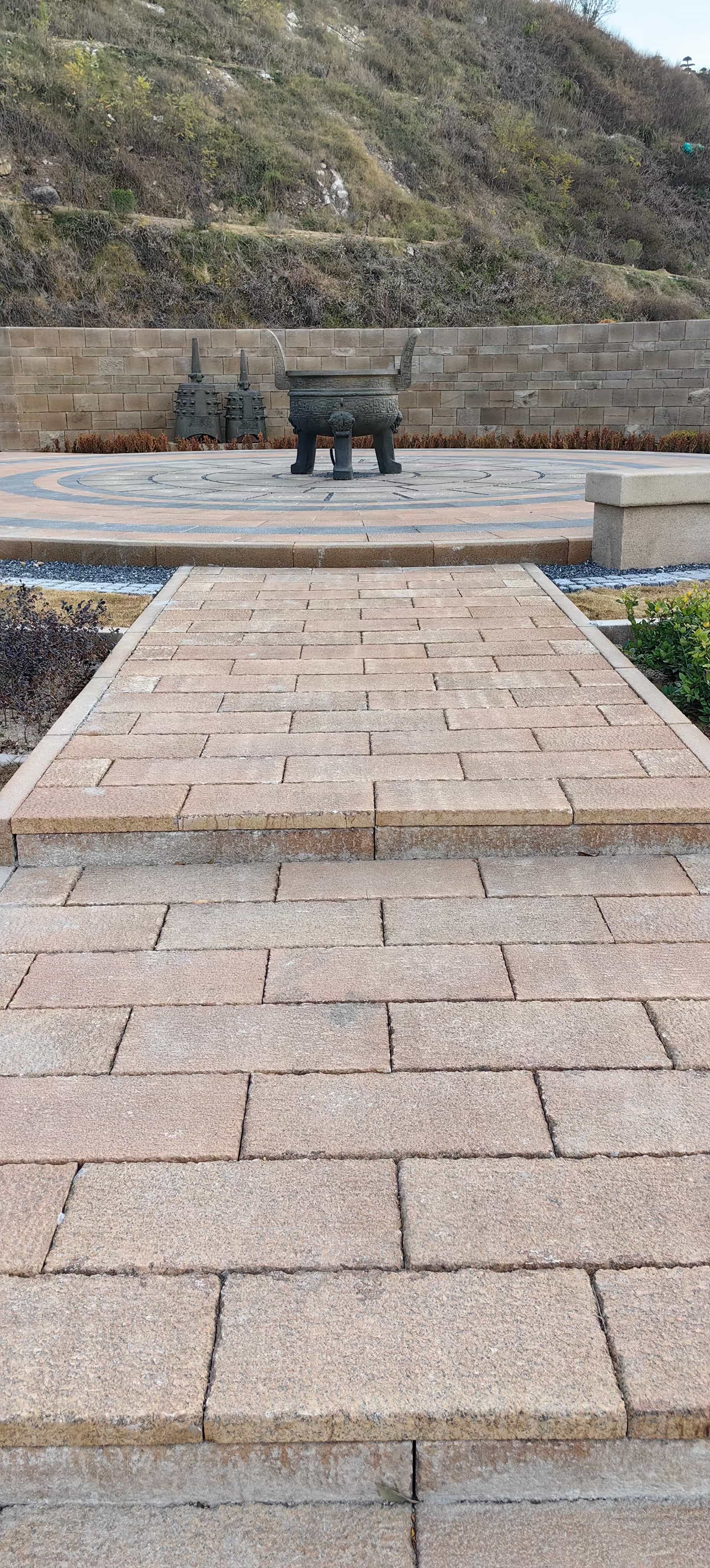 无锡仿古石铺装效果