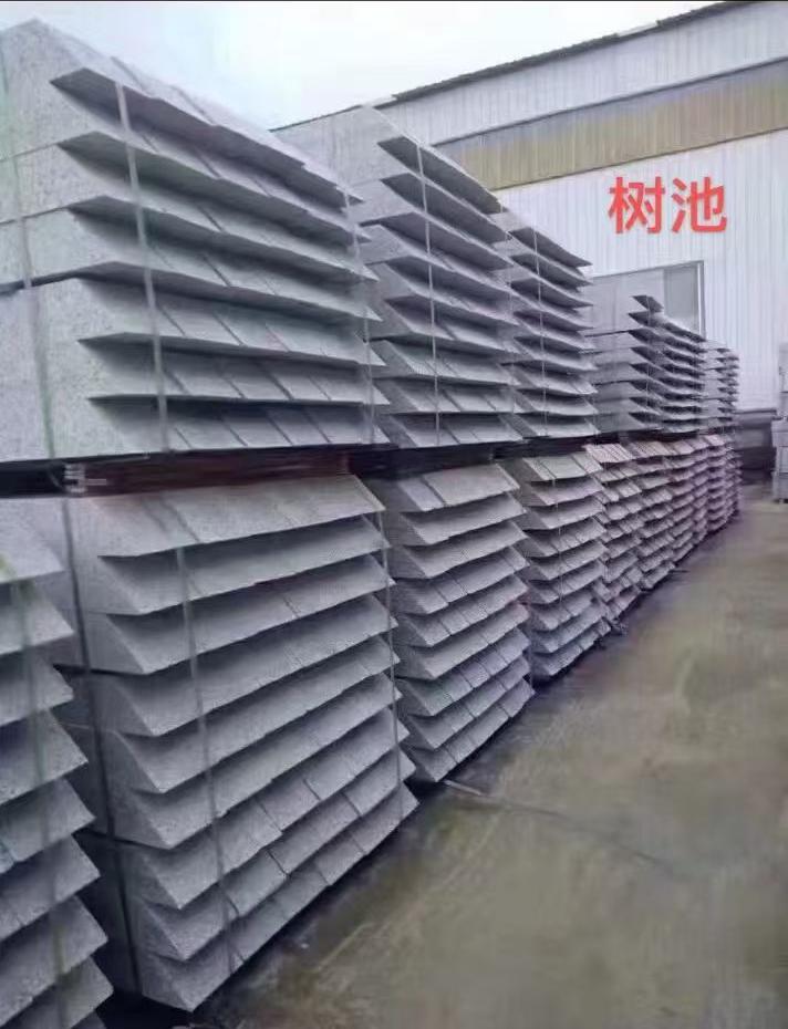 无锡 芝麻灰切头树池